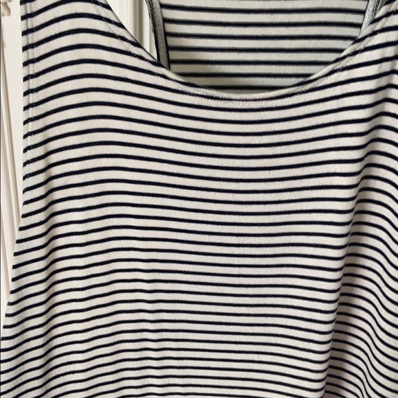 Black and White Striped Dress - Picture 3 of 3